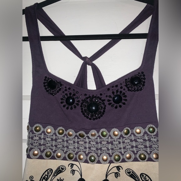 Free people peacock patterned corduroy dress size‎ 2 - Picture 4 of 11